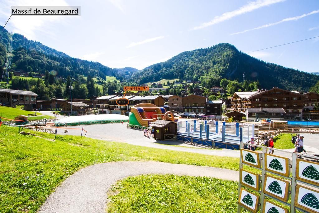 Studio 71 - Vue Montagne, Centre Village La Clusaz & Pied Des Pistes - Aravistour Buitenkant foto
